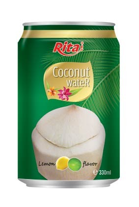 coconut water with lemon fla 330 ml